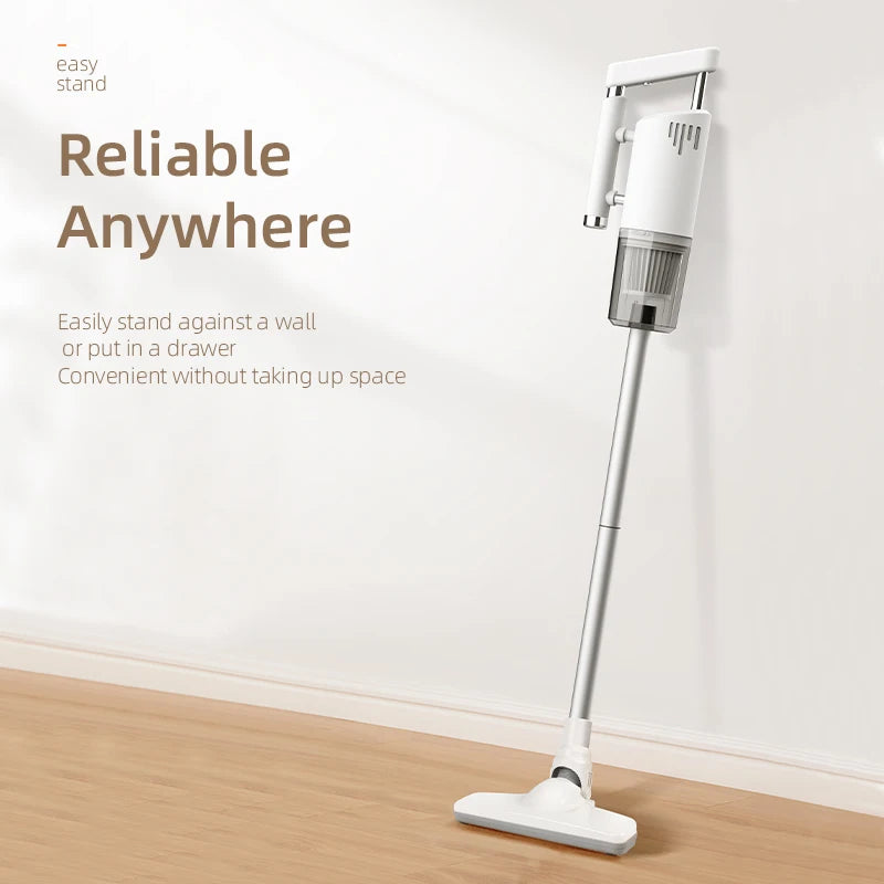 Household Handheld Vacuum Cleaner, Car Mounted Convenient Pet Hair Cleaning, Wireless High-power Intelligent Cleaning