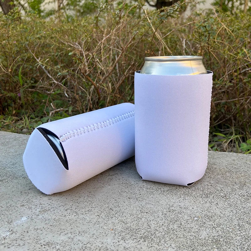 Foldable Custom Beach BBQ Insulated Blank Reusable Neoprene Beer Drink Coozy Cozy Christmas Gift 330ml 12oz Beverage Can Cooler