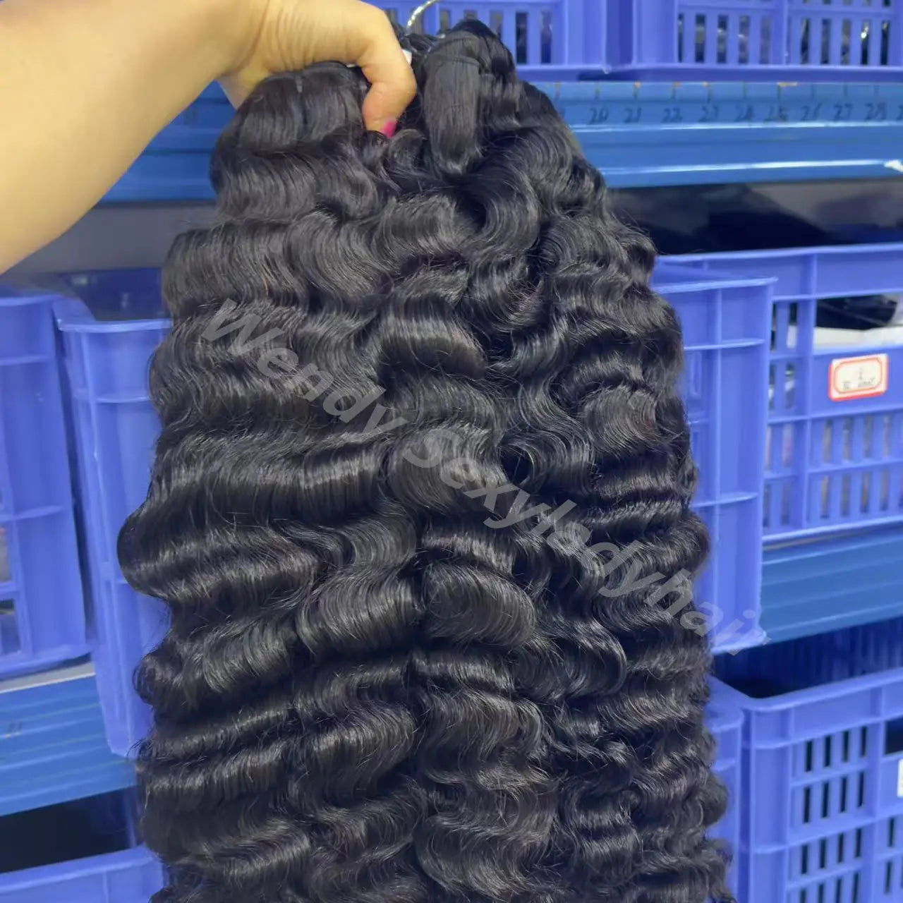 WY2 Wholesale Raw Vietnamese Hair Best Selling  Burmese Curly Human Hair Extensions