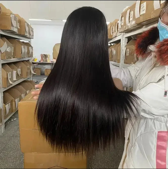 Pro Factory Foxen Glueless Wigs Human Hair   Hd Transparent Lace Front Wig Natural Human Hair Wigs for Black Women