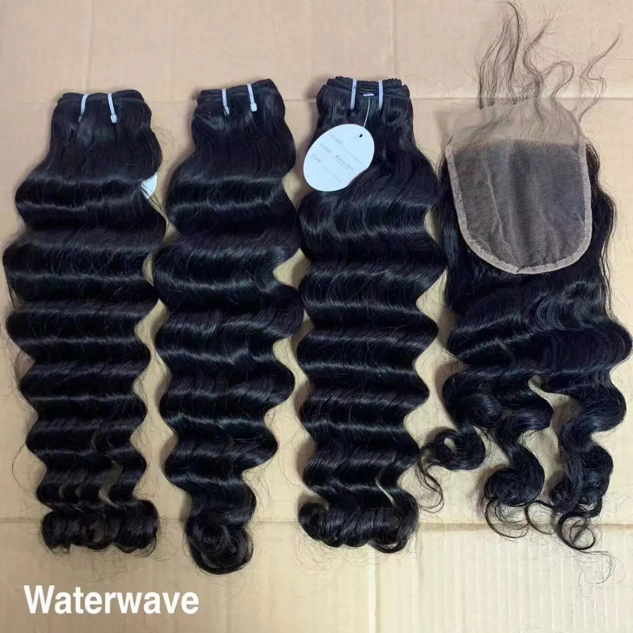 Premium Burmese Curly Virgin Remy Hair Extensions - 100% Natural Black Human Hair Bundles