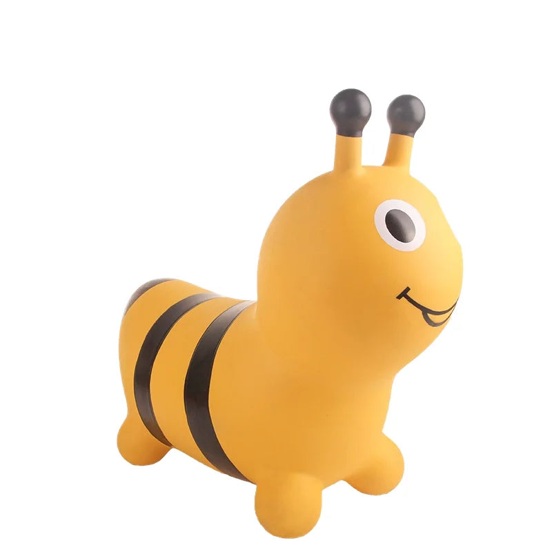 Jumping Bee Kids Toy Jumping Animals  Inflatable Toys Jumping Horse for Toddler Playing