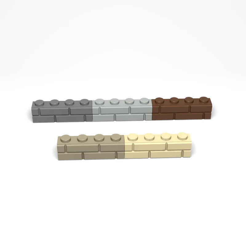 Masonry Profile Bricks Set Plastic ABS Building Blocks Construction Toy for Wall Building Diverse Bulk Toy Kit Compatible Major