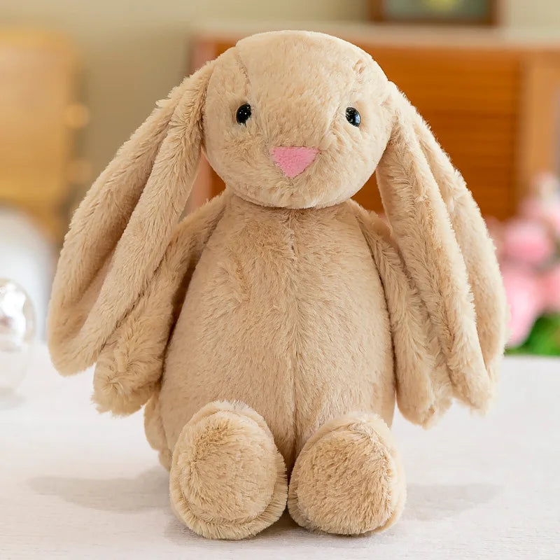 Wholesale 25 cm Soft Bunny Plush Toy Cute Long-Ear Rabbit