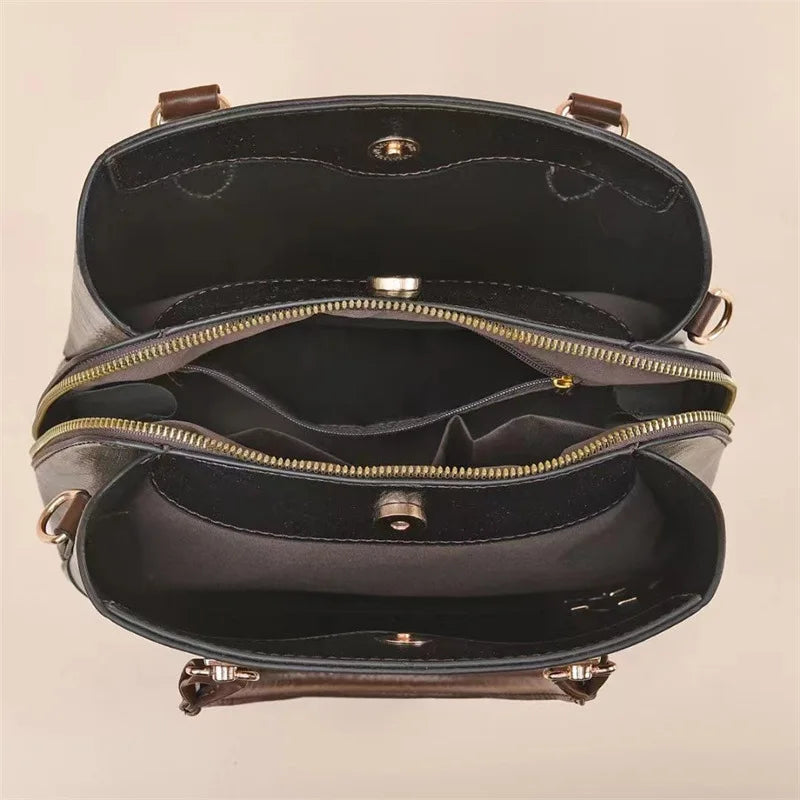 Advanced Sense High-capacity Leather Messenger Bag Luxury Ladies Hand Bags Womens Handbags Shoulder Handbag Product