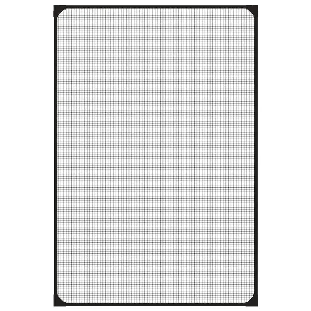 W2B VidaXL Modern Anthracite Fiberglass Insect Screen 31.5 X 47.2 in for Hotel Application