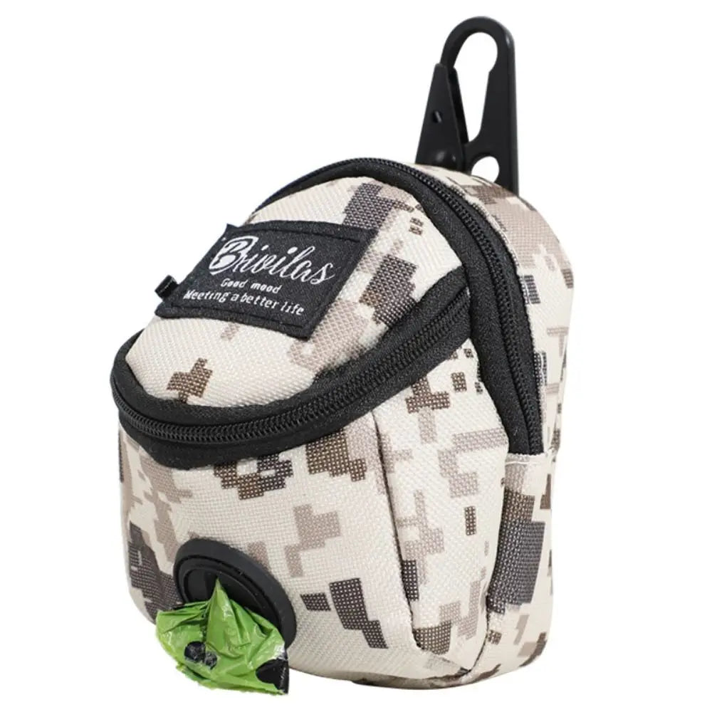 Pet Poop Bags Dispenser Dog Treat Pouch Portable Dog Training Bag Outdoor Travel Dog Poop Bag Durable Pet Accessories