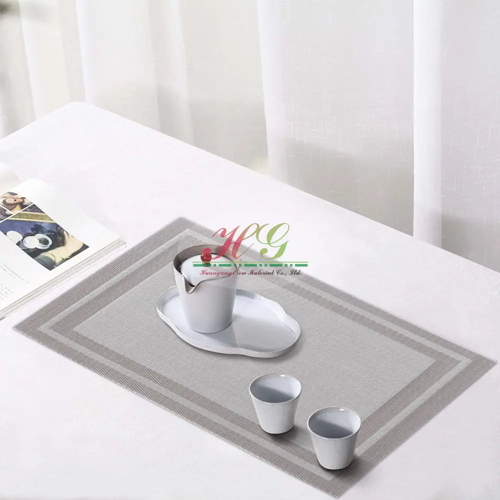 HuanGang Factory Manufacture  Strip Placemat Kitchen Necessary Beautiful Pattern