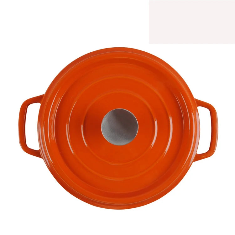 Cast Iron Enamel Pot Cookware Carbon Steel Enamel Dutch Oven Pot Set
