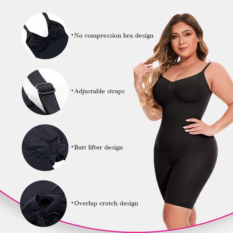 Dropship SEAMLESS Postpartum Abdomen Shapewear Short Mid Thigh Slimming Body Shaper for Women Tummy Control Slimmer