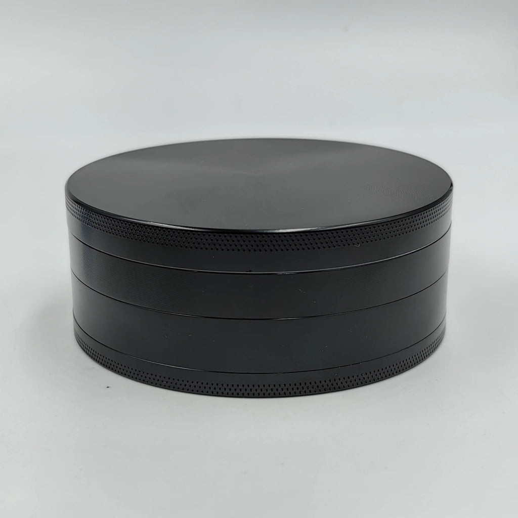 O1 100mm 4'' 4Inch Diameter Custom Logo 4 Parts Herb Grinder Zinc Alloy Tobacco Metal Grinder for Herb Wholesale