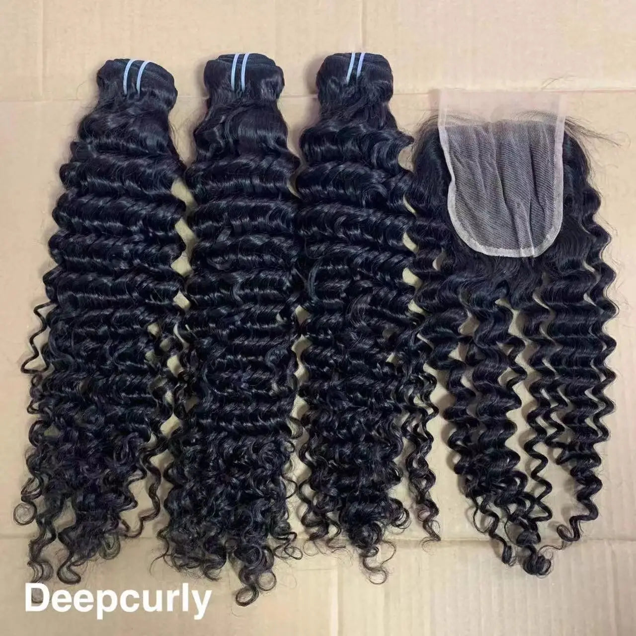 Premium Burmese Curly Virgin Remy Hair Extensions - 100% Natural Black Human Hair Bundles