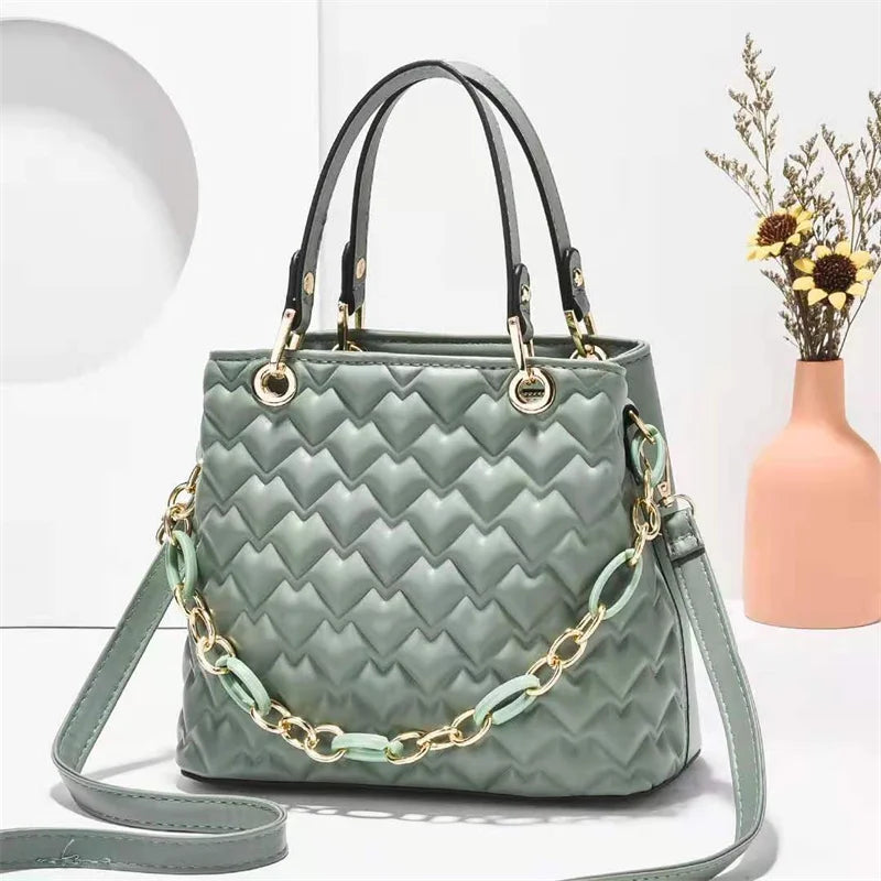 New in 2023 Designer Handbags Famous Brands Leather PU Women Hand Bags Bags for Women Handbags
