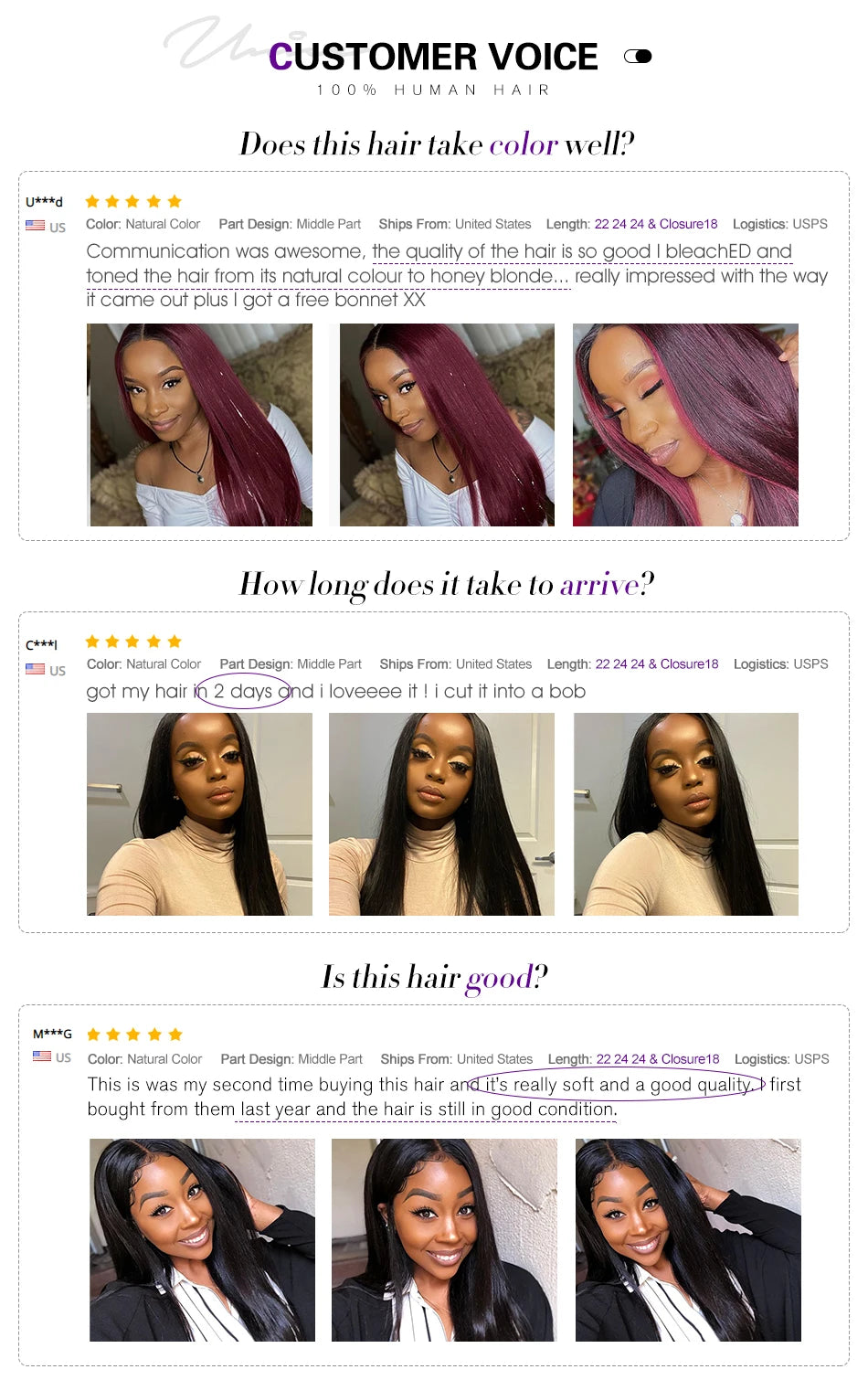 Unice hair Free Shipping Peruvian Virgin Hair With Closure 3 Bundles Peruvian Straight Hair Wefts 12A Grade Peruvian Middle Part