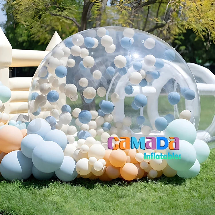 Inflatable Bubble Tent PVC Clear Igloo Dome Tent Outdoor Wedding Party Bubble House Inflatable Balloon for Kids and Adults