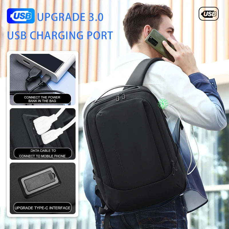 FENRUIEN Waterproof Duffle Bags Luxury Business Large Capadty Backpack Travelling Soft Shell Laptop Backpack Bolsa De Viaje 2025