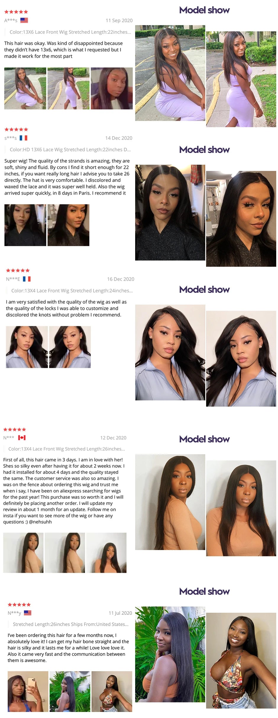 ISEE HAIR 250 Density Human Hair Wig Bone Straight Lace Front For Women Malaysian Straight 13x4 Lace Front Wigs Straight Wigs