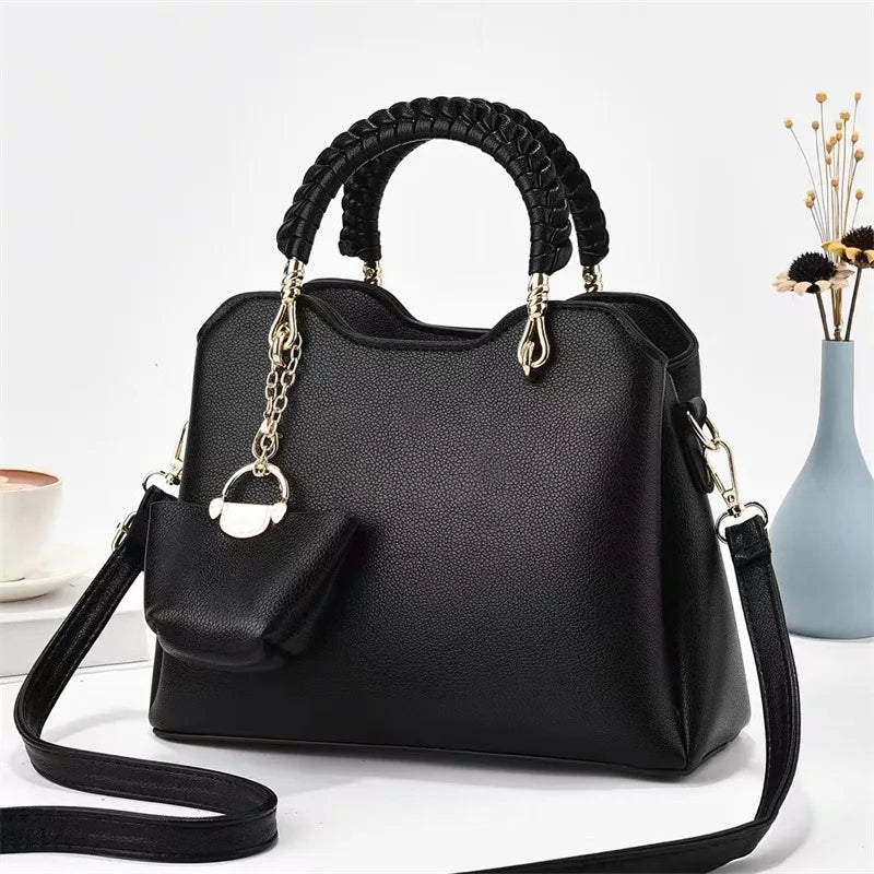 High-capacity Leather Messenger Bag Luxury Ladies Hand Bags Womens Handbags Shoulder Handbag Product