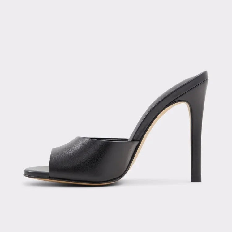 2025 New Arrival Latest Summer Extreme High Heel Sandals for Ladies Big Size 42 Talons Haut Sexy Escarpins PU Insole Outdoor