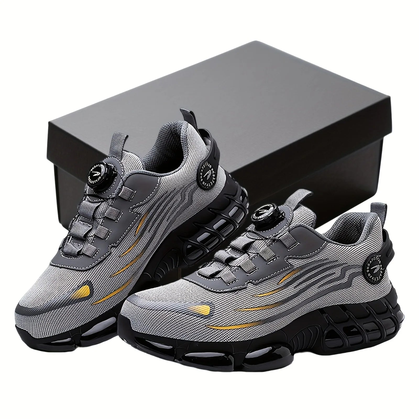 Men's Safety Shoes Are Suitable for Construction Work Leisure Sports Shoes Anti Puncture and Anti Smashing Steel Toe Shoes