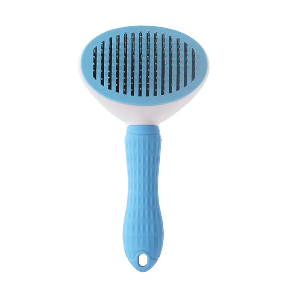 Manufacturer Wholesale Stainless Steel Cat & Dog Comb Pet Grooming Beauty Slicker Brush Dematting Brush for Hair Removal