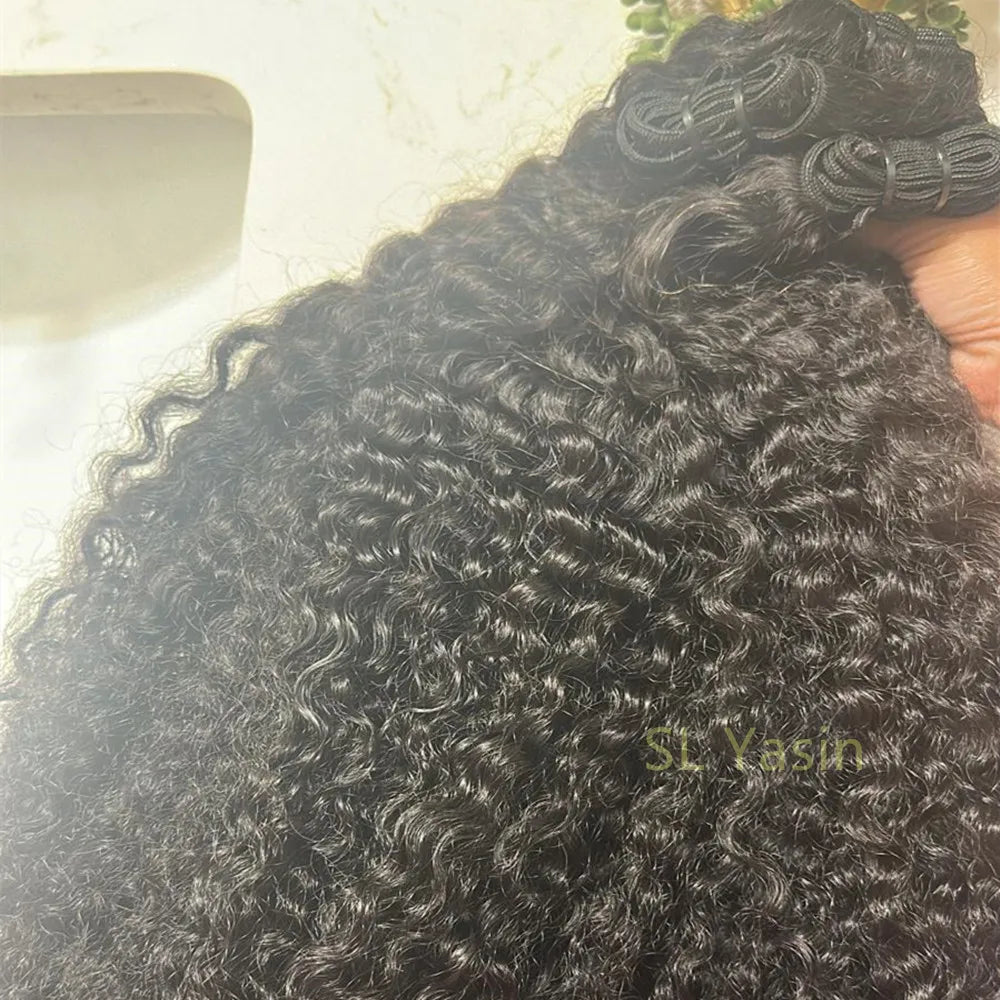 Wholesale Cambodian Natural Wave Human Hair Bundles Cuticle Aligned Pixie Curl Hair Raw Burmese Curly Hair for Women