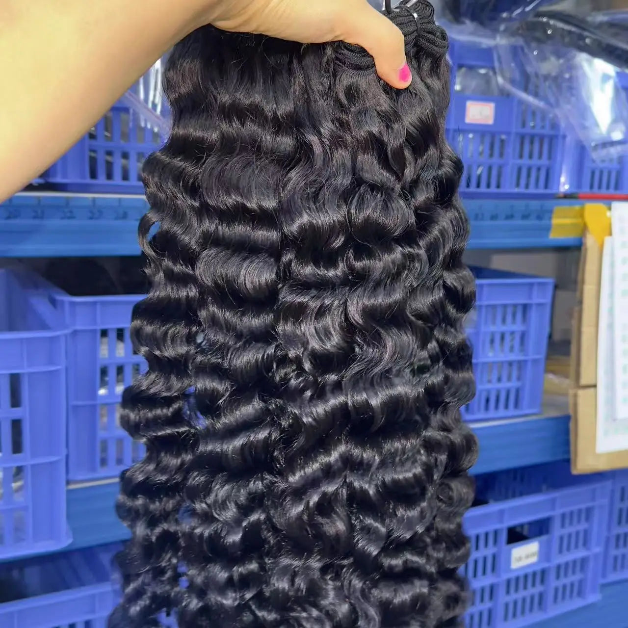 Burmese Raw Hair Unprocessed Virgin Curly Wavy Bundle Hair Vendors, Vietnamese Cuticle Aligned Raw Human Hair