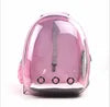 Portable Breathable Oxford Polyester Zipper Transparent Outside Cat Bag Pet Backpack Carrier for Cats