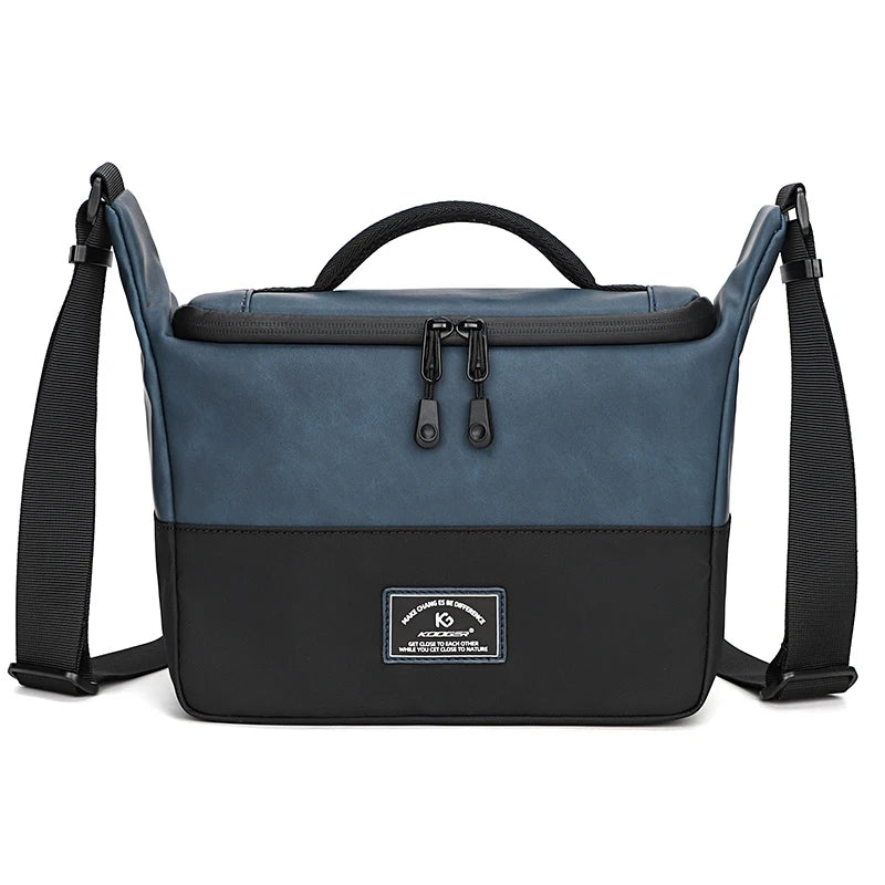 KOOGER Wholesale DSLR SLR Traveler Bag Lightweight PU Leather Camera Bags for Photographer
