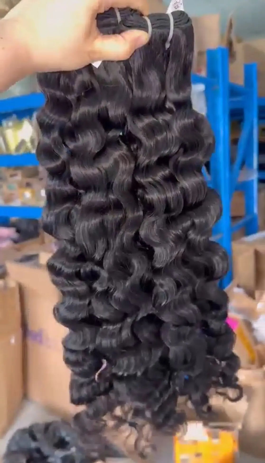 Natural Raw Virgin Burmese Curly Hair Bundles Vietnamese Kinky Curly Hair, Burmese Curly Human Hair Extension