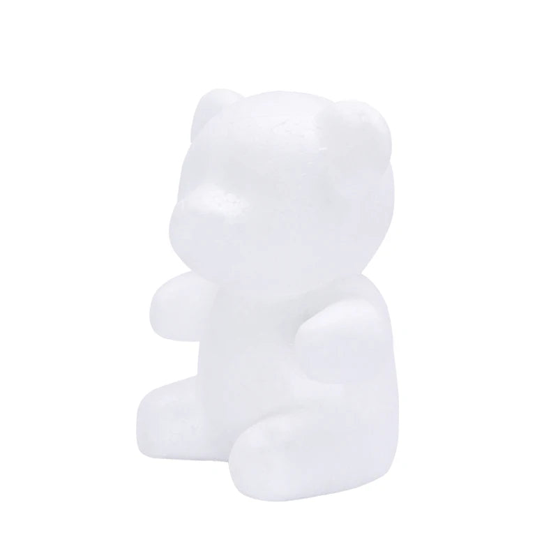 Polystyrene Styrofoam Foam Ball Rose Bear White Heart Craft For DIY Home Party Decoration Wedding Birthday Christmas Party Gift