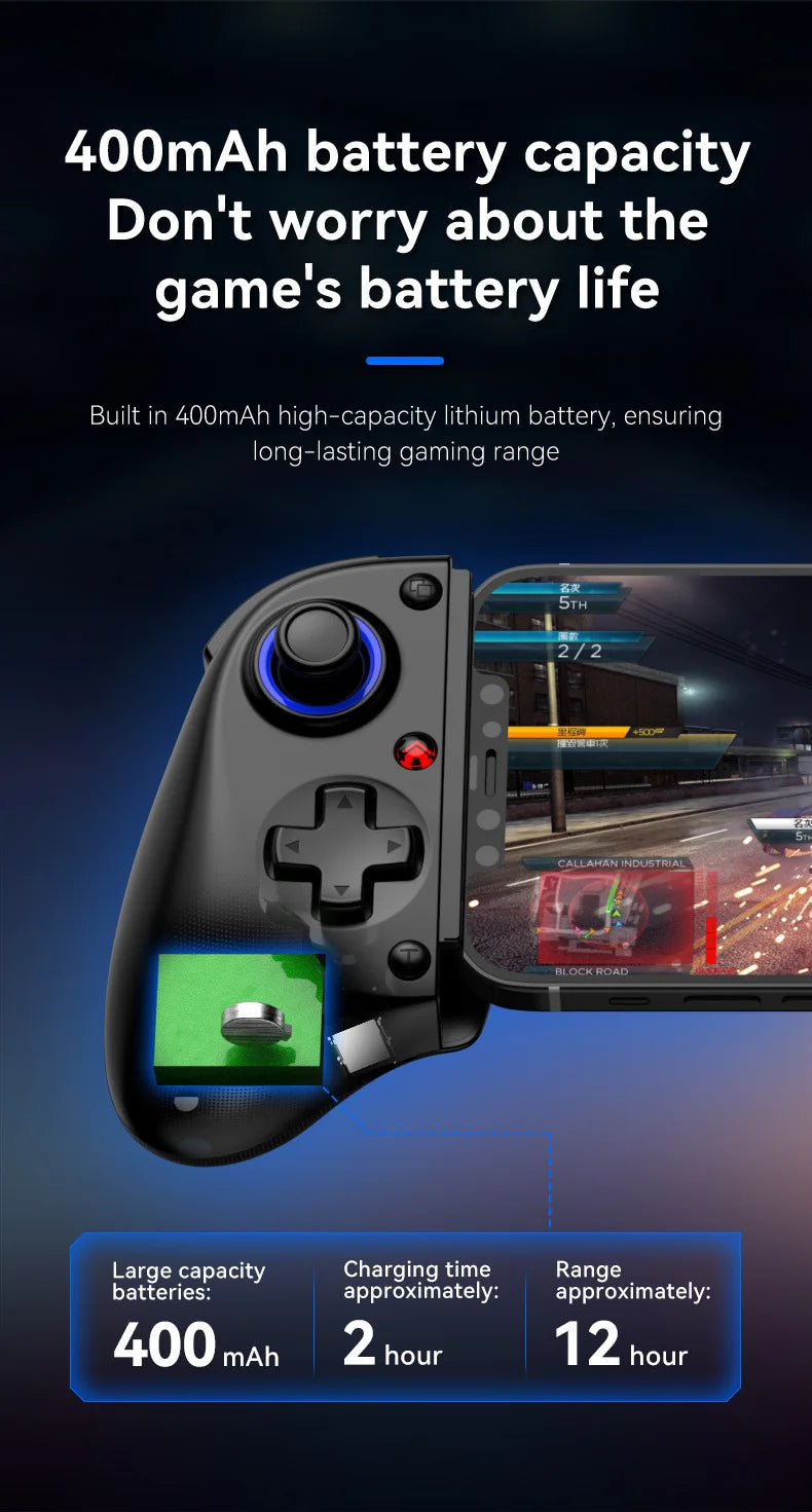 D11/D11S Stretch Game Controller Hall for /PC Android for Phone for for for