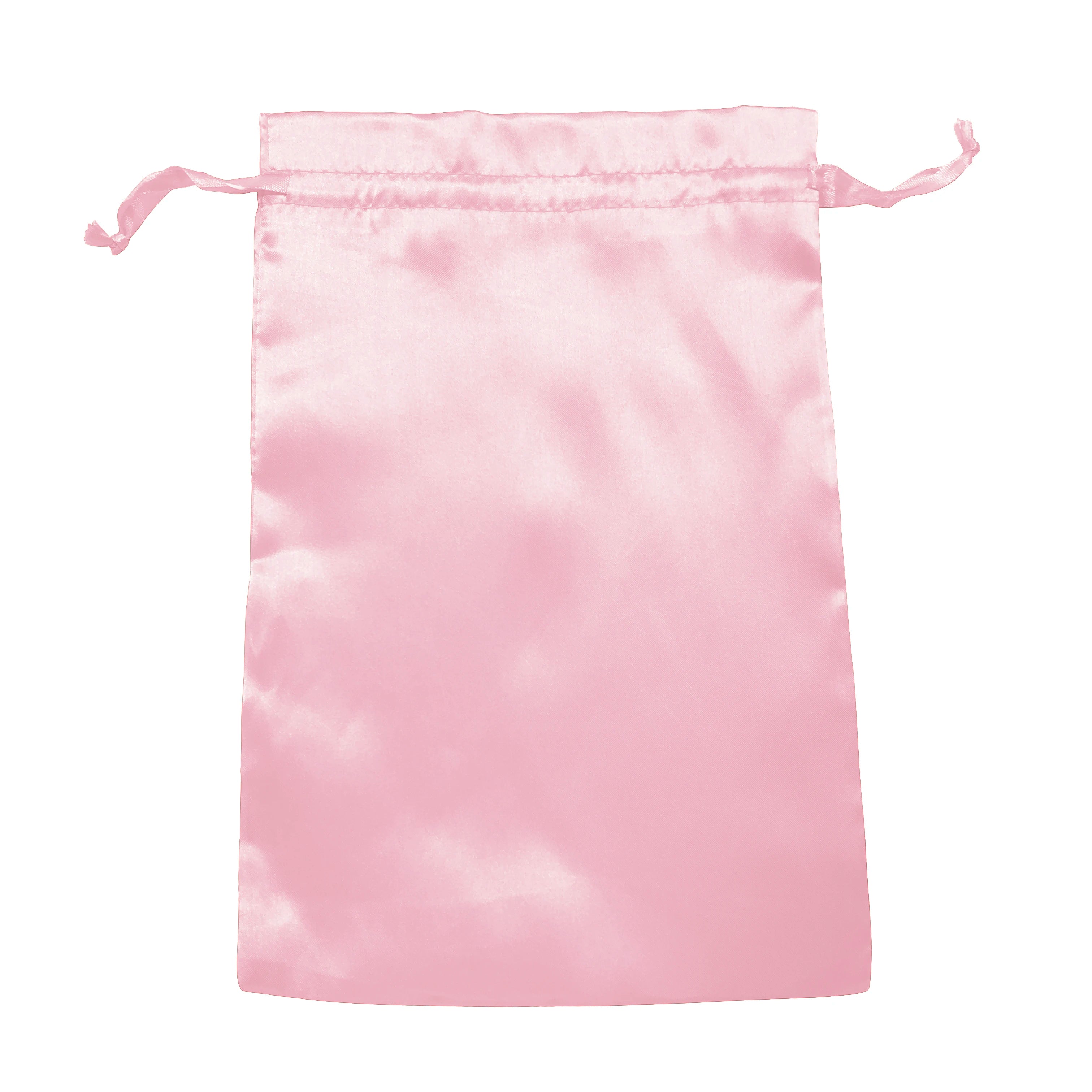 Sexy Lady Hair Accessories Wholesale Custom Satin Wigs Bags 100% Silk Drawstring Bag Hair Packaging