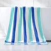 Wholesale Luxurious 32 Strands Pure Cotton Bath Towel Adult Multicolor Large Loop Soft Absorbent Water Multi Color Stripes