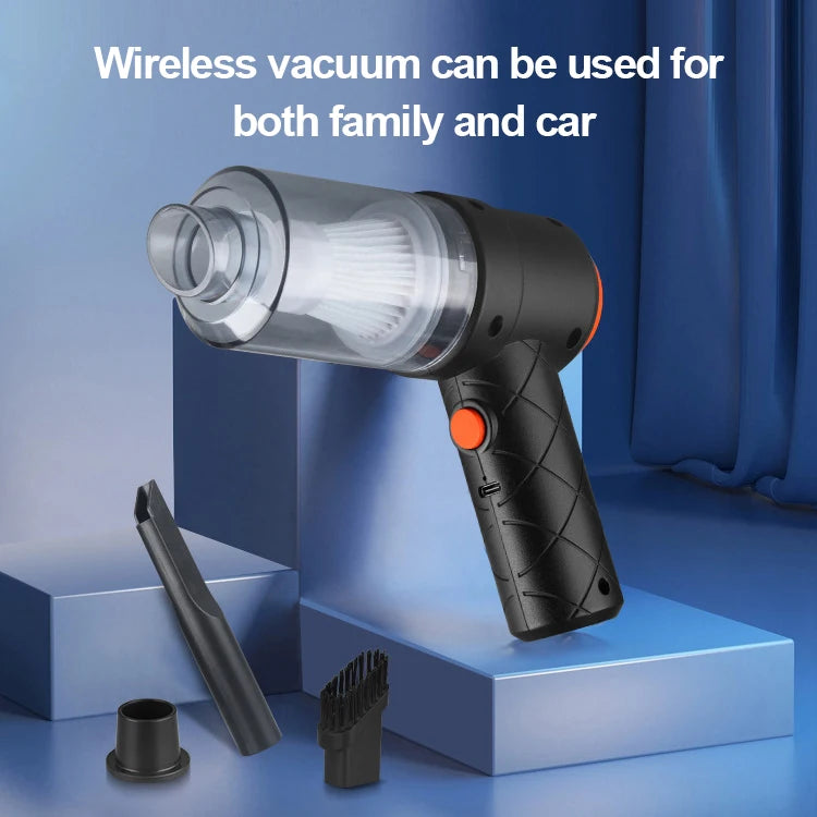 Small Rechargeable Mini Vacuum Cleaners Portable Handheld Car Vacuum Cleaners for Home Office Pet Hair, Multiple Accessories