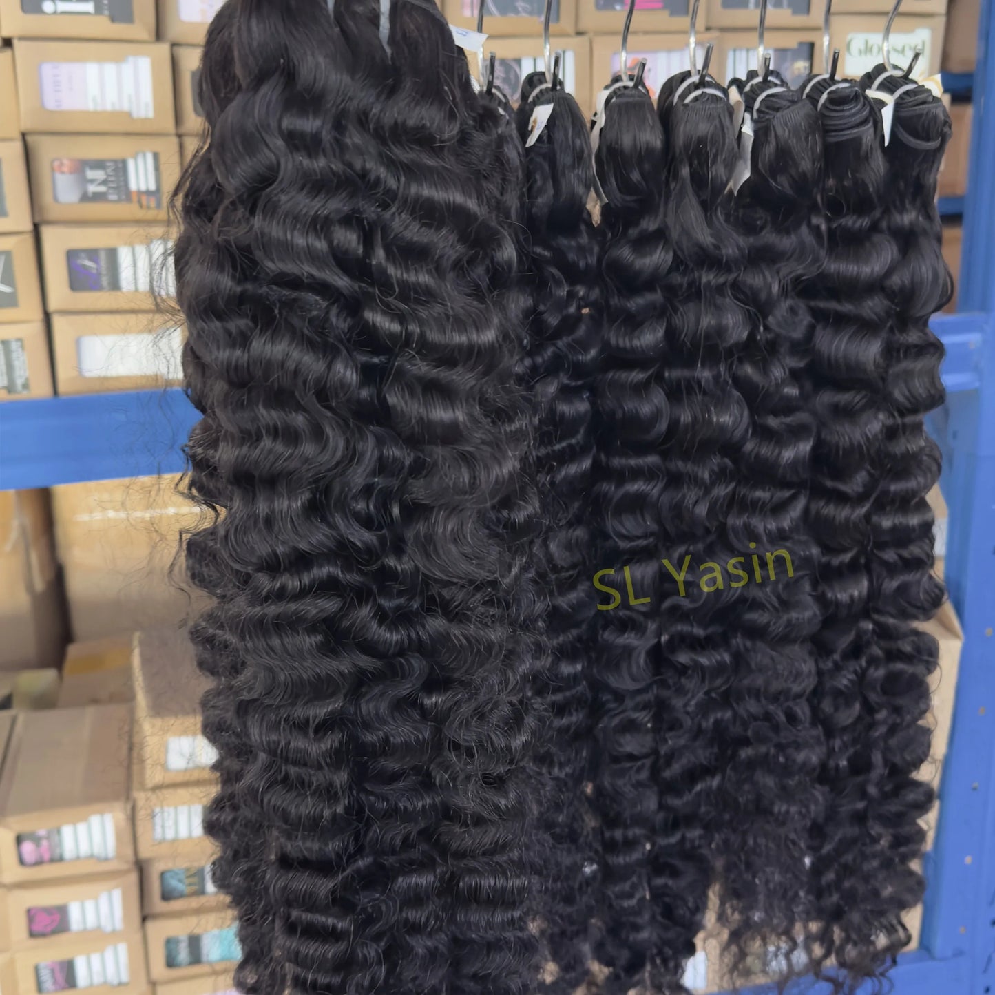 Wholesale Human Hair Extensions Raw Burmese Curly Kinky Curly Hair Bundle Cuticle Aligned Natural Wave Hair Bundles