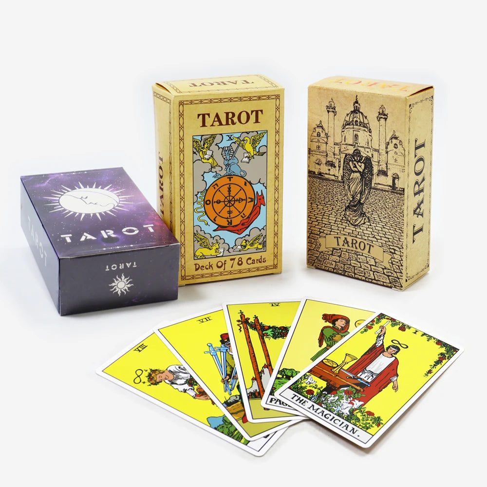 Spot Goods in Stock English Tarot Cards With Guidebook Can Be Custom Your Own Design