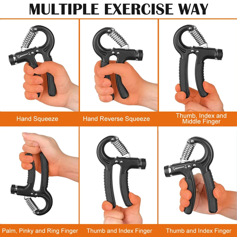 Grip Hand Strength Anti slip Trainer Hand Grip Strengthener with Counter for Workout Athletes Climbers Musicians