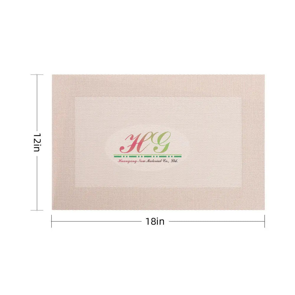 HuanGang Factory Manufacture  Strip Placemat Kitchen Necessary Beautiful Pattern