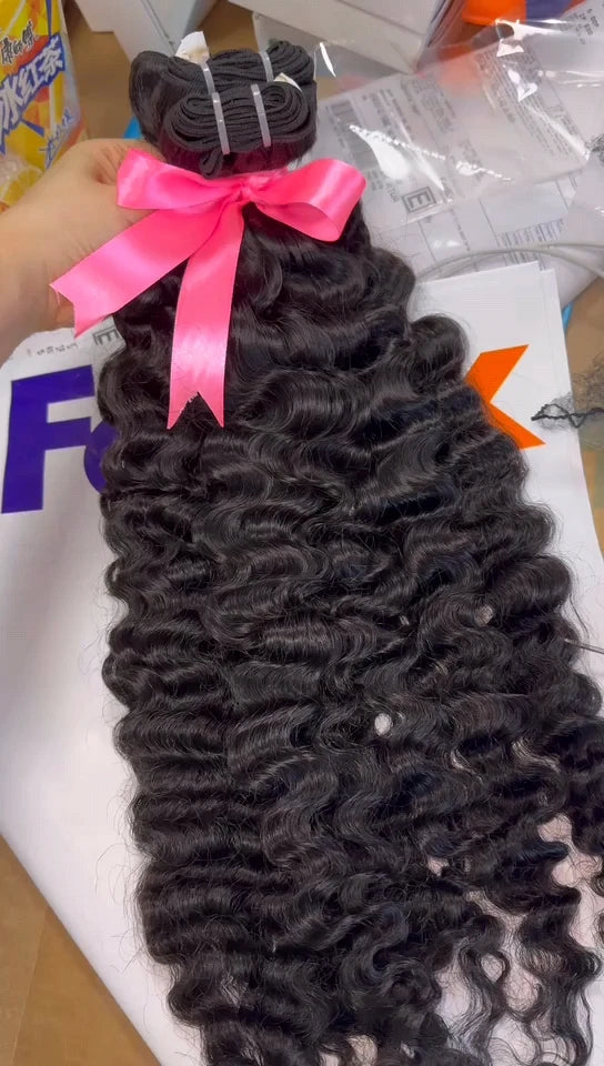 Italy Burmese Curly Raw Hair Extensions Deep Body Wavy One Donor Raw Vietnamese Hair Straight Kinky Curly Human Hair Bundles