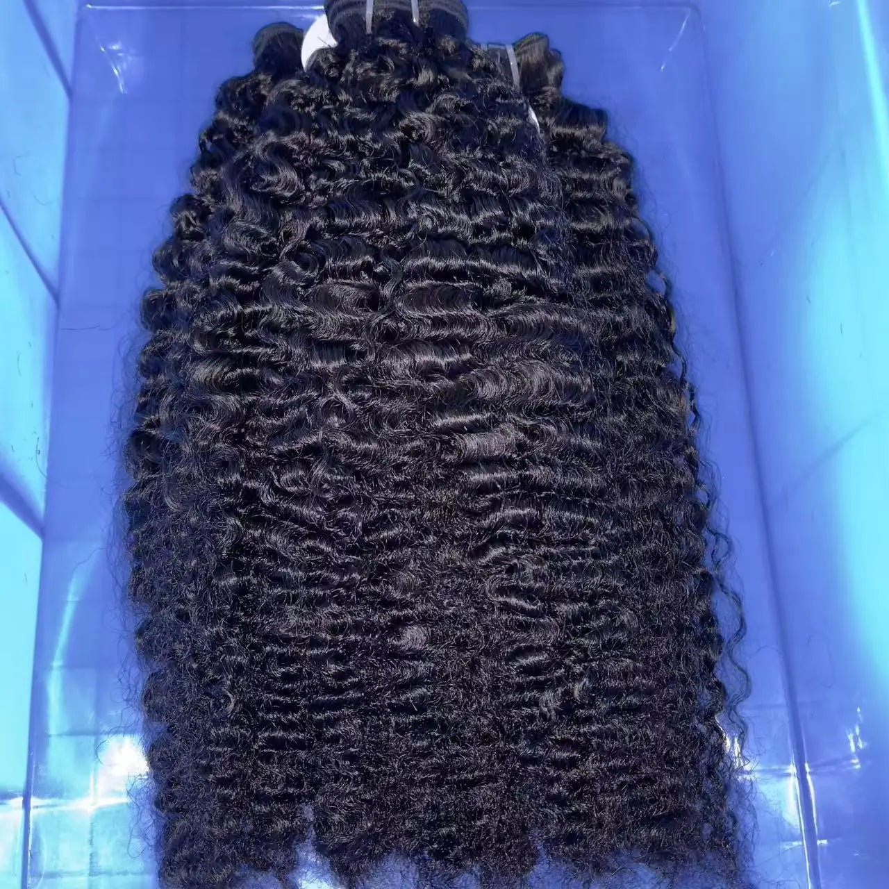 Wholesale Raw Human Hair Extension Cuticle Aligned Burmese Kinky Curly Hair Raw Natural Wavy Hair Bundles