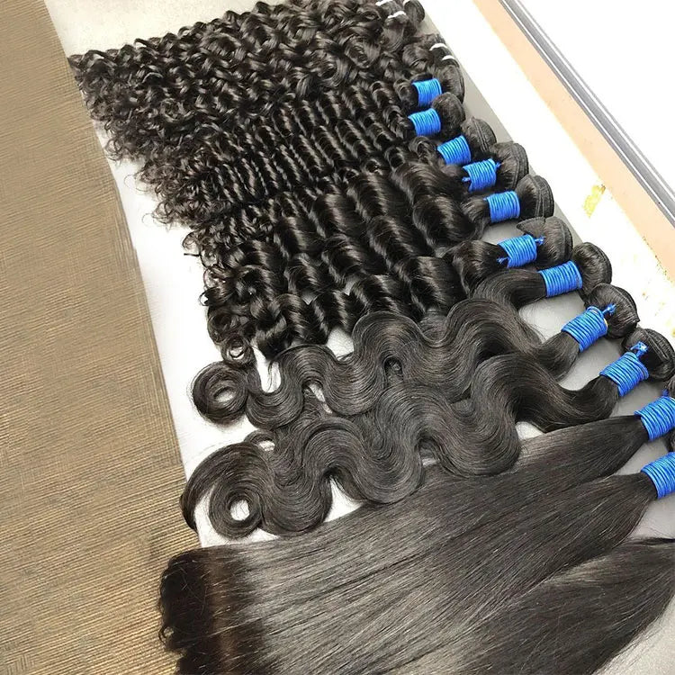 Directly Factory Price Unprocessed Virgin Human Hair Weaving Mink Brazilian Cuticle Aligned Human Hair Bundle