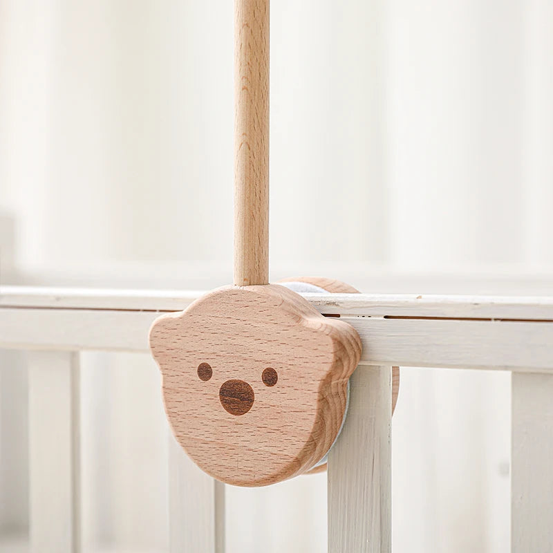 Newborn Baby Rattles Toys 0-12 Months Soft Felt Whale Bed Bell Infant Mobile Crib Hanging Musical Carousel Toy Boys Girls Gift