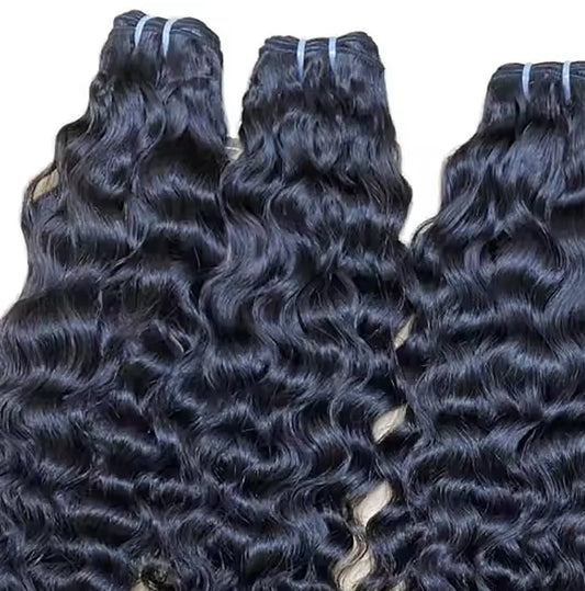Natural Unprocessed Luxury Human Hair Extensions Vietnamese Raw Hair Bundle Kinky Burmese Curly Vendors Best Quality