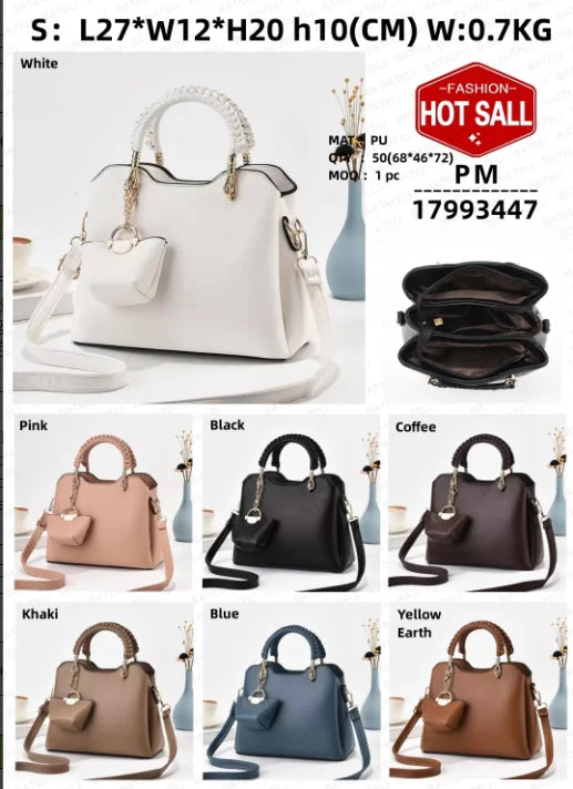 High-capacity Leather Messenger Bag Luxury Ladies Hand Bags Womens Handbags Shoulder Handbag Product