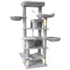 [New Arrivals] Cat Tree MDF Classic Large Perch Style Indoor Playground with Removable Washable Cushion Free Shipping to USA