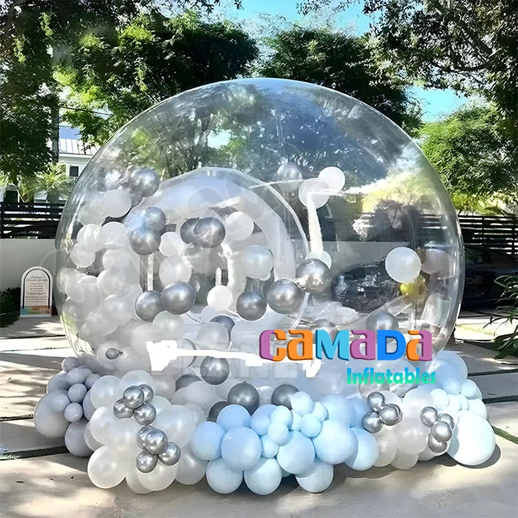 Inflatable Bubble Tent PVC Clear Igloo Dome Tent Outdoor Wedding Party Bubble House Inflatable Balloon for Kids and Adults