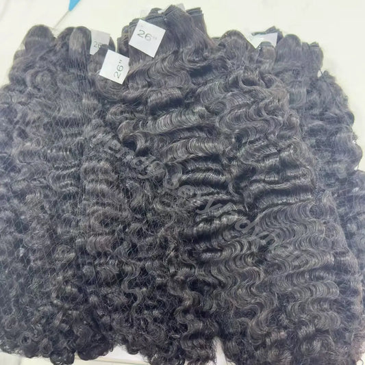 WY2 Wholesale Raw Vietnamese Hair Best Selling  Burmese Curly Human Hair Extensions
