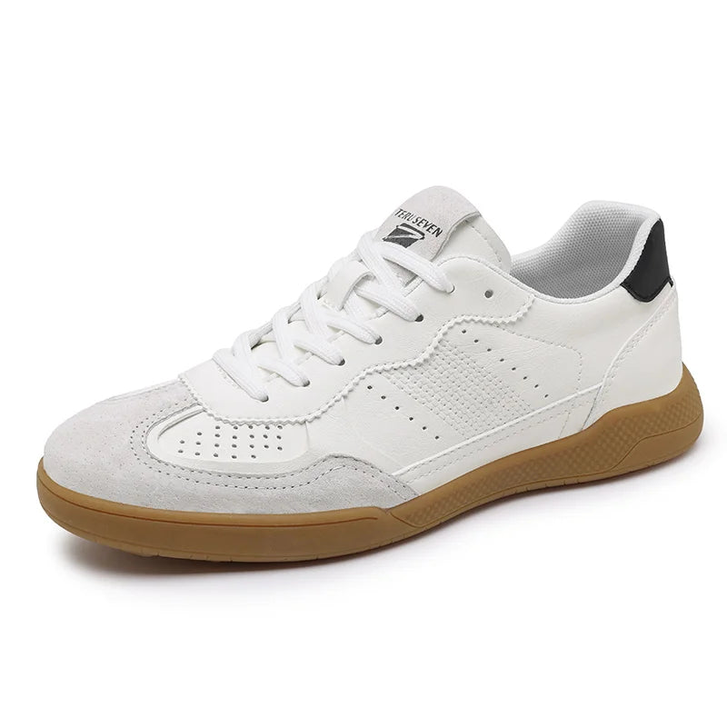 New Styles Wholesale White Verified Men Classic Shoes Suppliers Factory Manufacturer Rubber Anti-slip Man Sneaker Real Leather