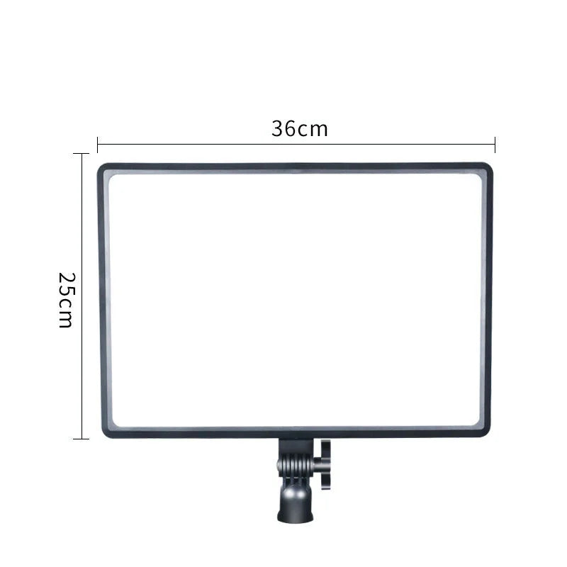 14inch 10inch LED Video Light Panel EU Plug 3200K-6000K Photography Lighting Remote Control For Live Streaming Photo Studio Lamp